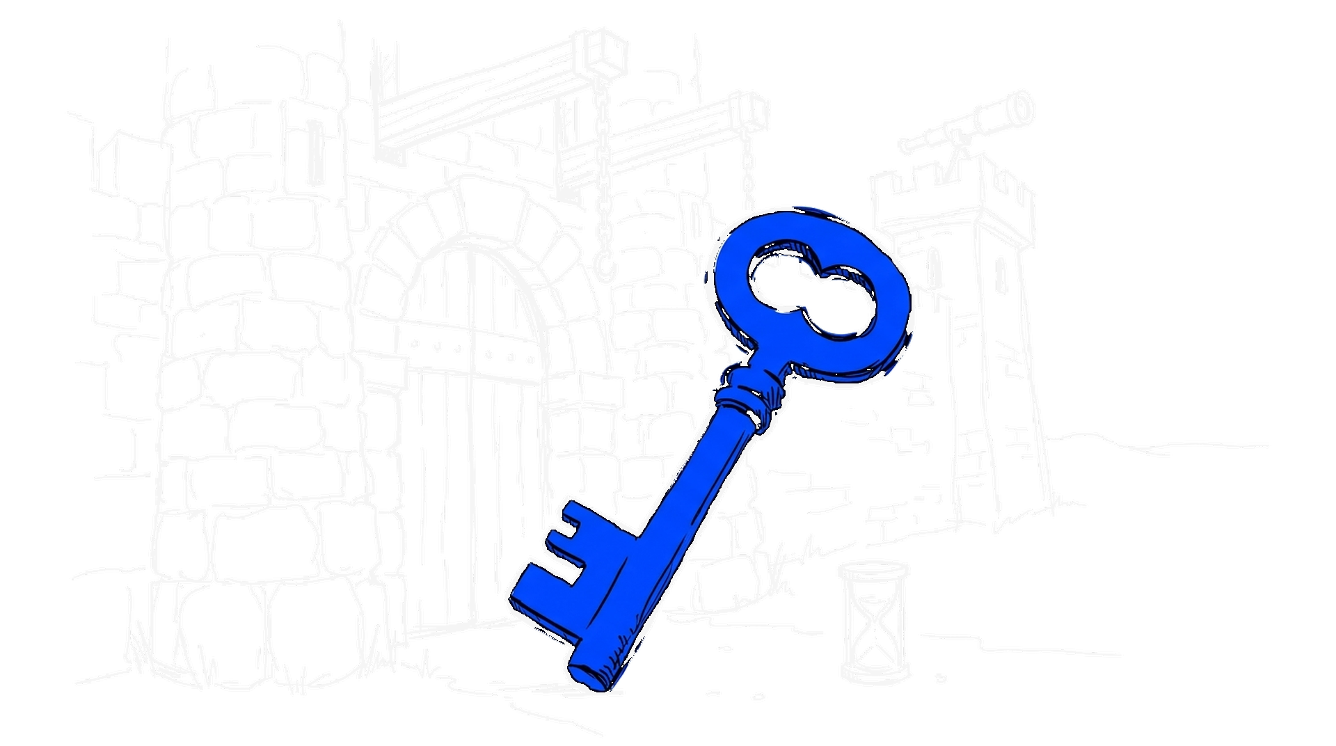 Handgezeichnete Illustration zum Artikel «Microsoft-Report 2026: KI gibt Angreifern einen Vorsprung», kinewsletter.ch Stil