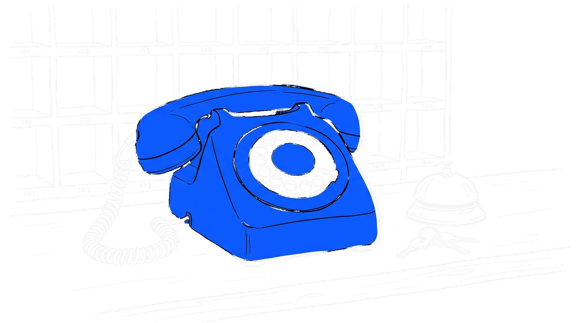 Illustration eines Smartphones mit Leuchtring um die Kamera auf einem Tisch, kinewsletter.ch Stil