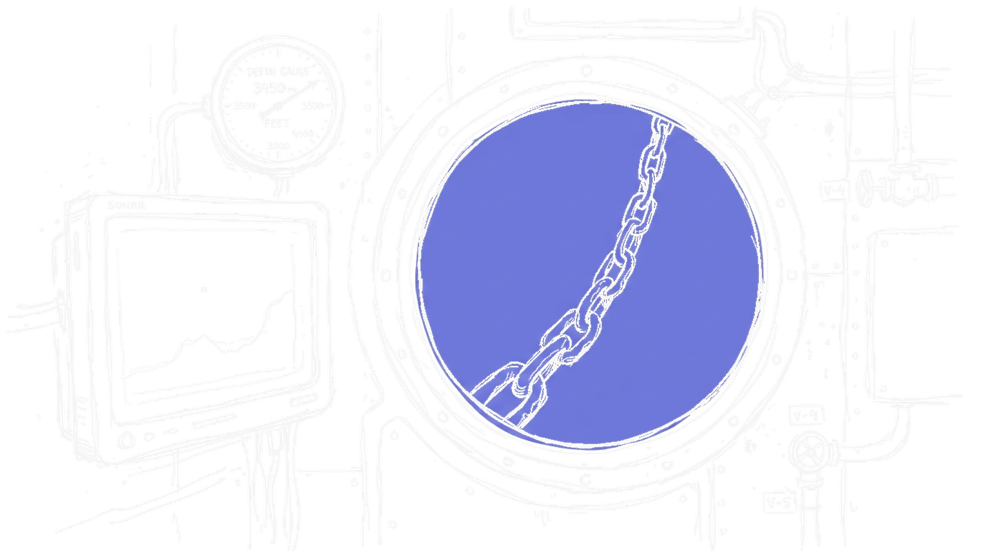 DeepSeek V4 Illustration - Dark