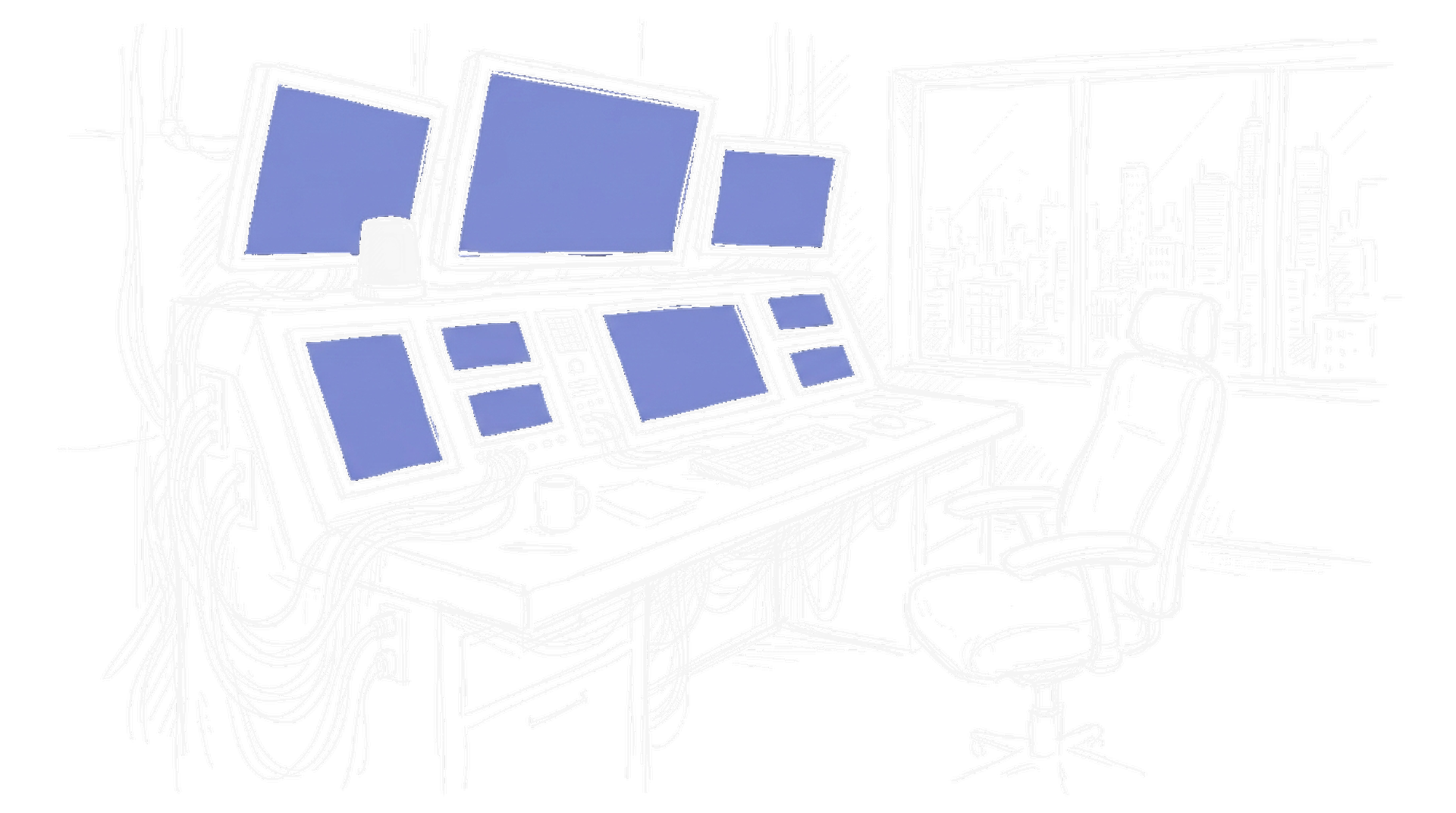 OpenAI Codex Super-App Illustration Dark