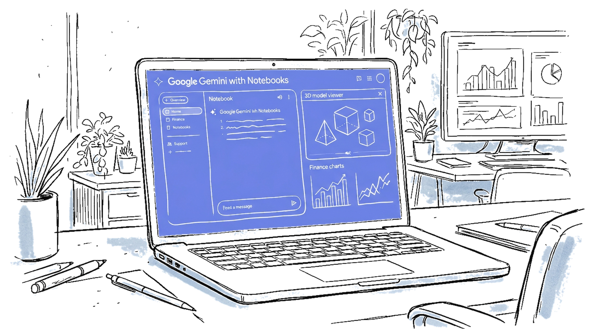 Google Gemini Updates Illustration